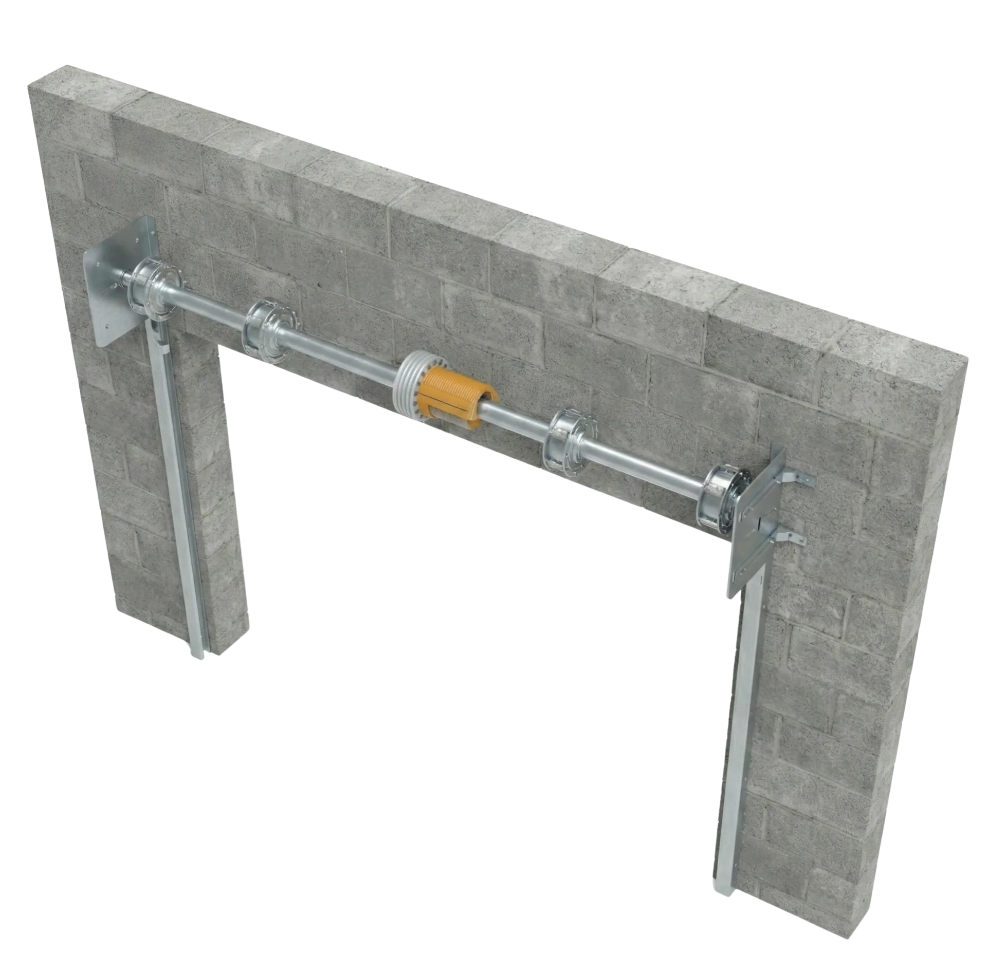 Motorisation rideau metallique restaurant bords Oise Saint-Leu-d'Esserent