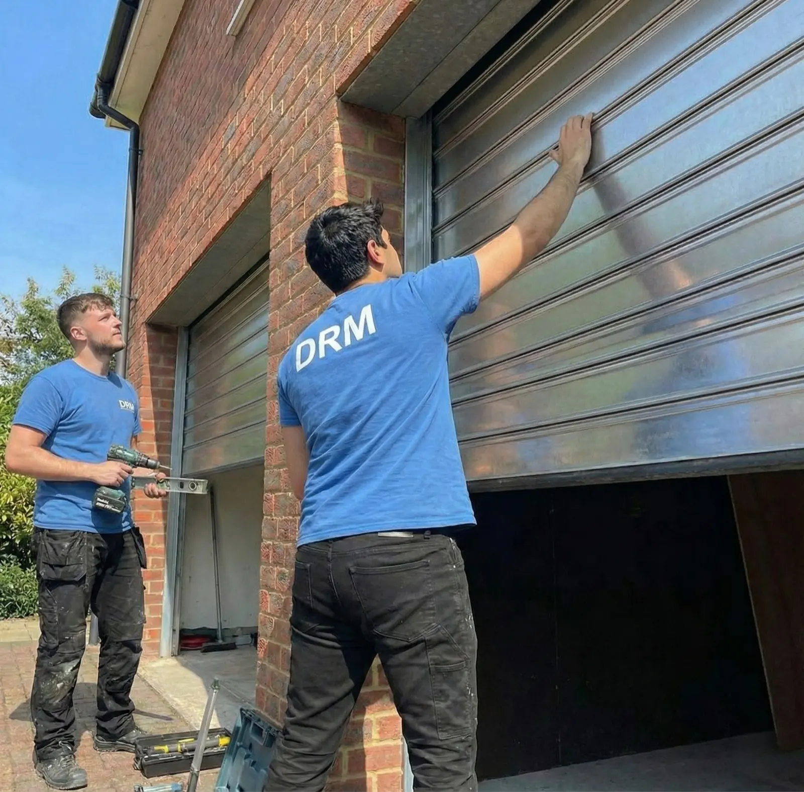 Déblocage rideau métallique gel hivernal Creil Oise