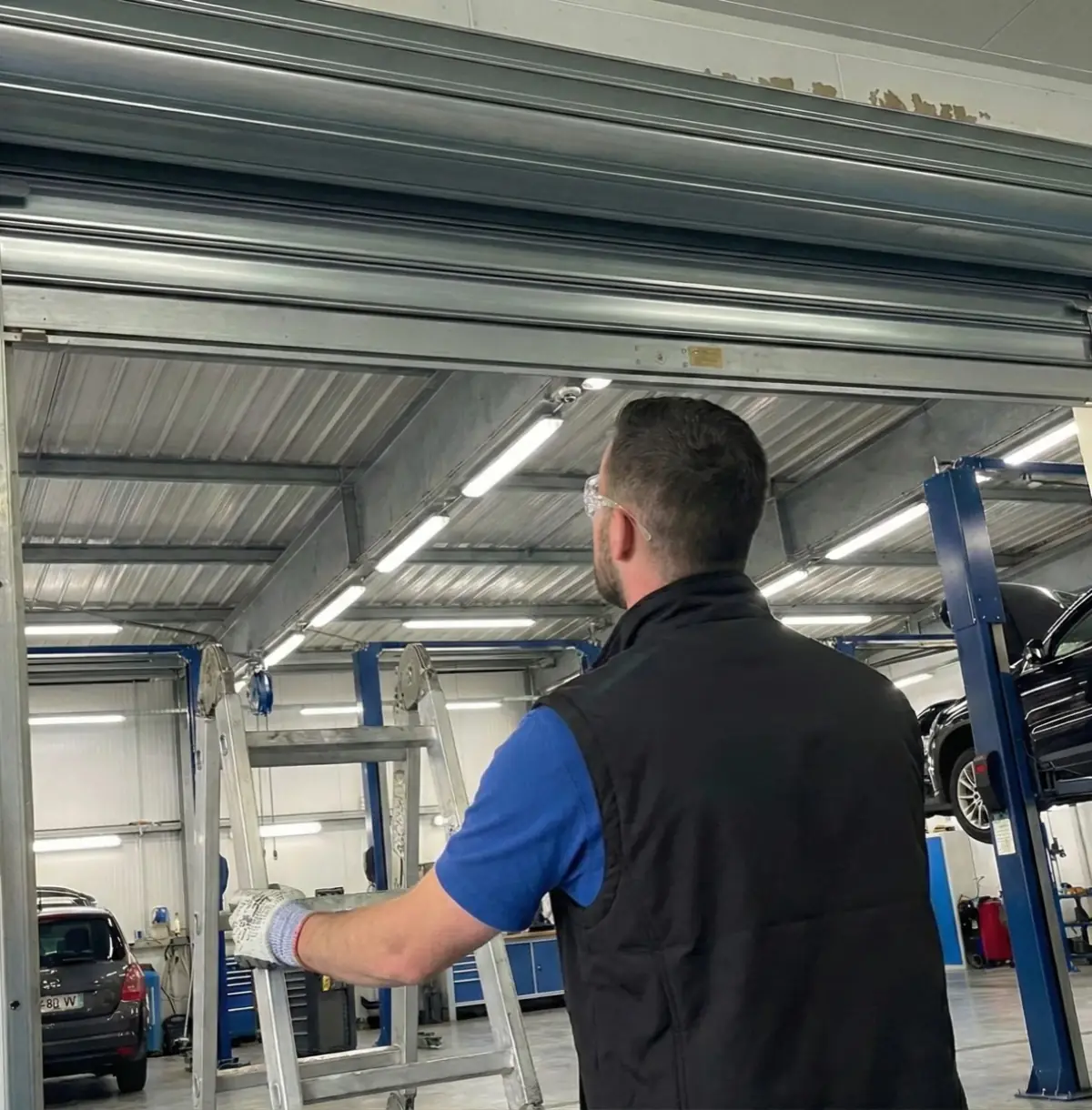 Installation rideau metallique Creil