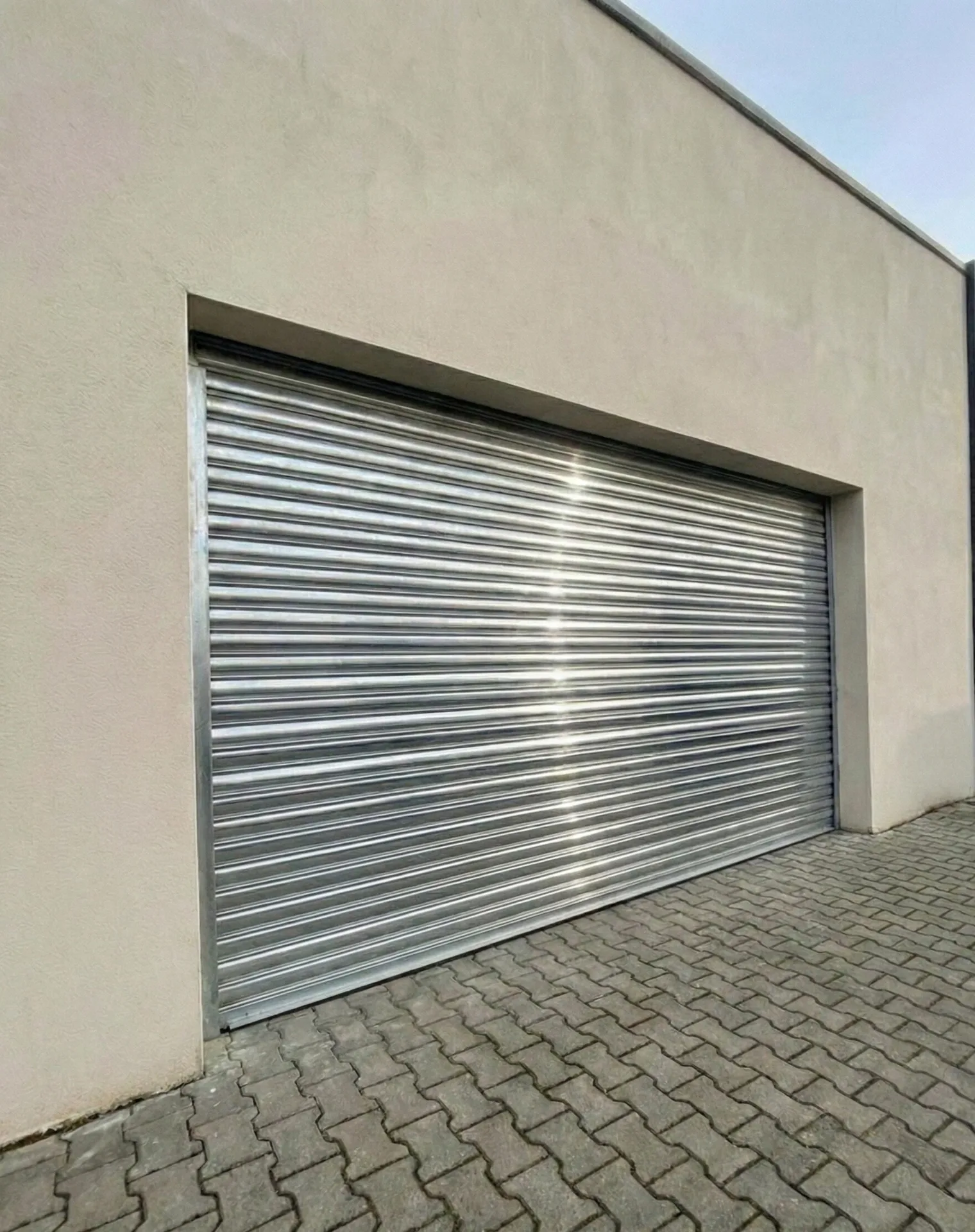 Installation rideau métallique sur-mesure commerce Creil centre-ville