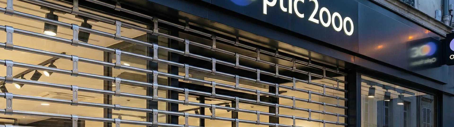 Installation rideau métallique neuf remplacement Clermont centre-ville