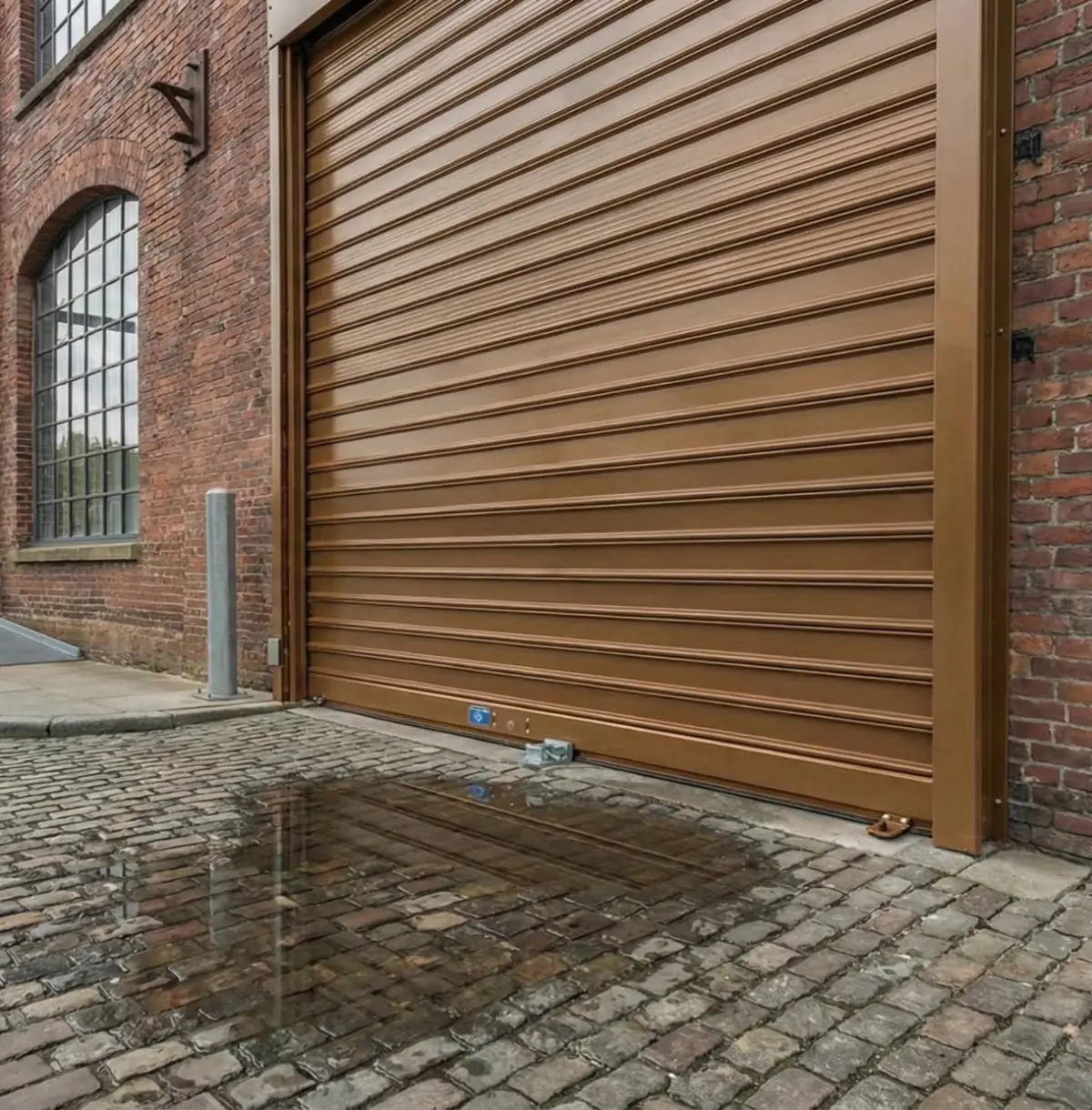 Dépannage rideau métallique centre historique Compiègne