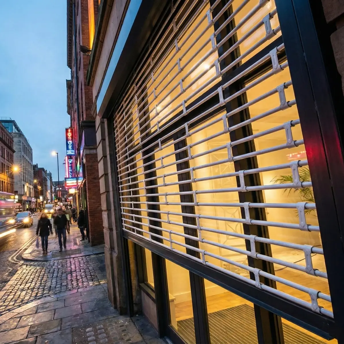 Installation rideau métallique quartiers résidentiels Creil Oise