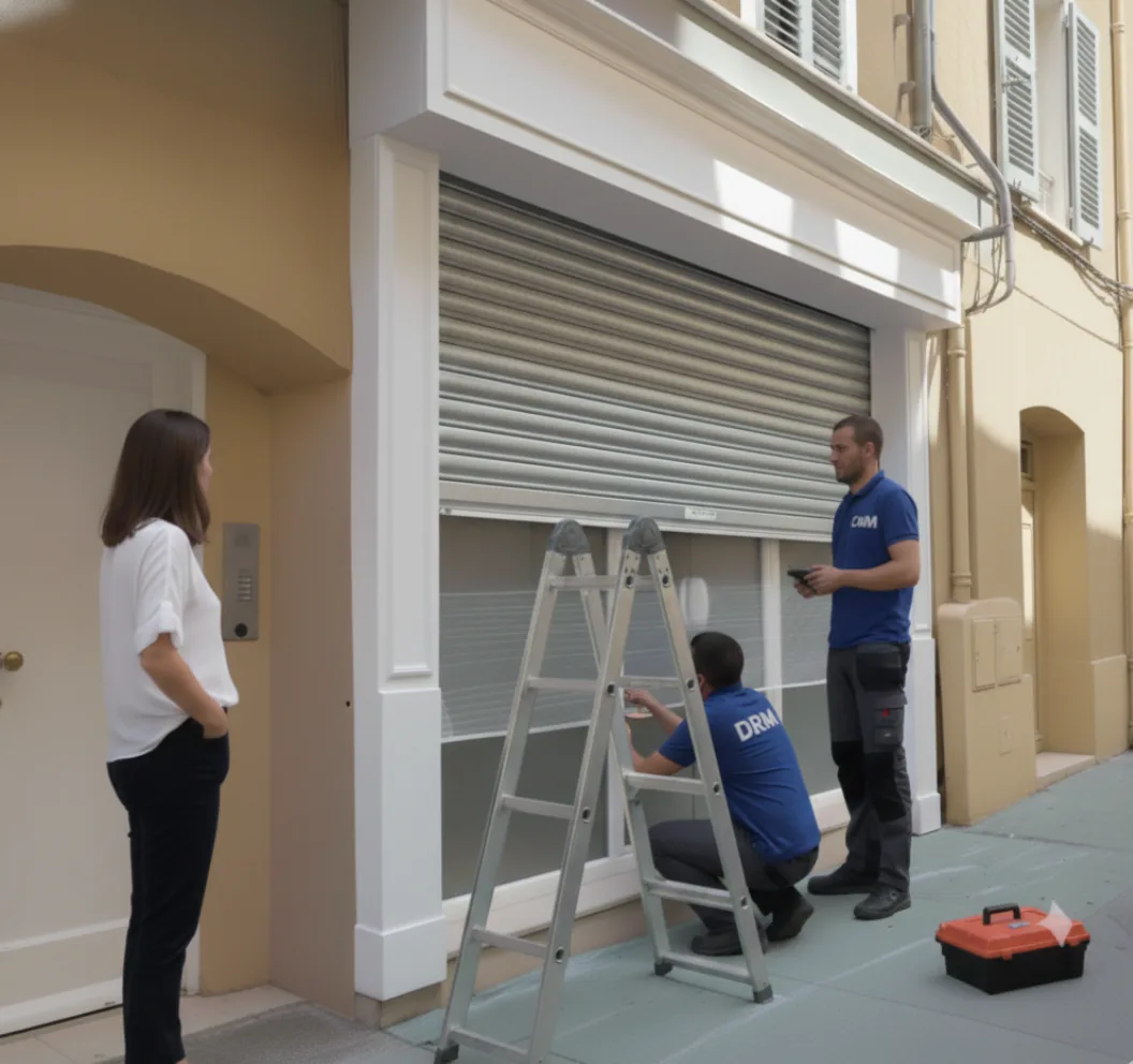 Entretien préventif rideau métallique commerce Creil centre-ville Entretien préventif rideau métallique commerce Creil centre-ville